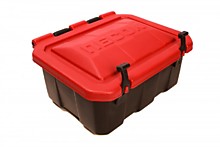 Ящик для песка c красной крышкой с надписью песок (20л) ТК-40 2